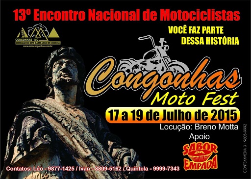 13º Encontro Nacional de Motociclistas – Congonhas Motofest