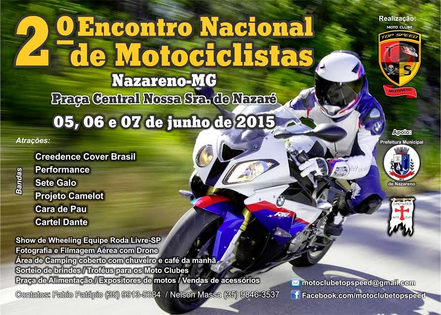 2º Encontro Nacional de Motociclistas de Nazareno/MG