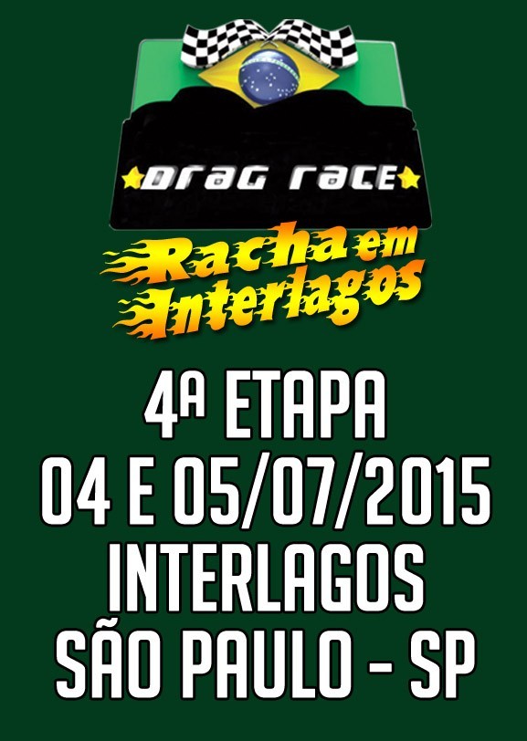 Racha em Interlagos – 4ª ETAPA DRAG RACE