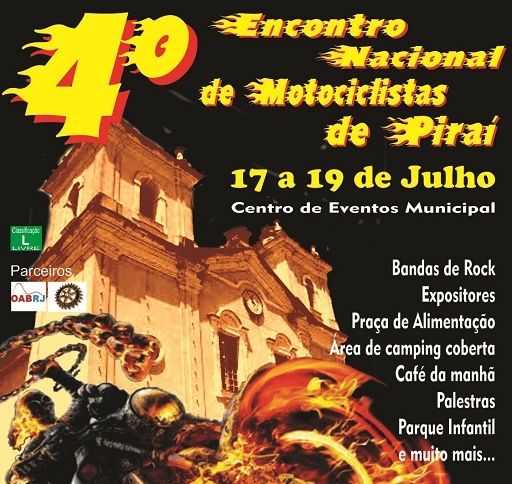 4º Encontro Nacional de Motociclistas em Piraí