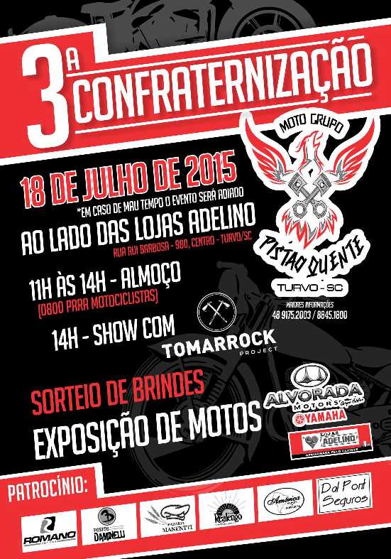 3ª Confraternização do Moto Grupo