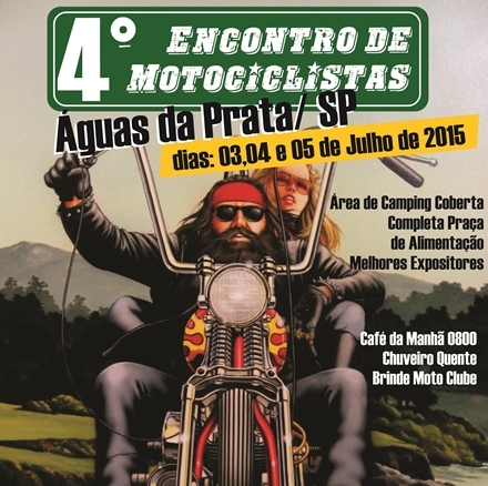 Encontro de Motociclistas de Águas da Prata – 4ª Edição